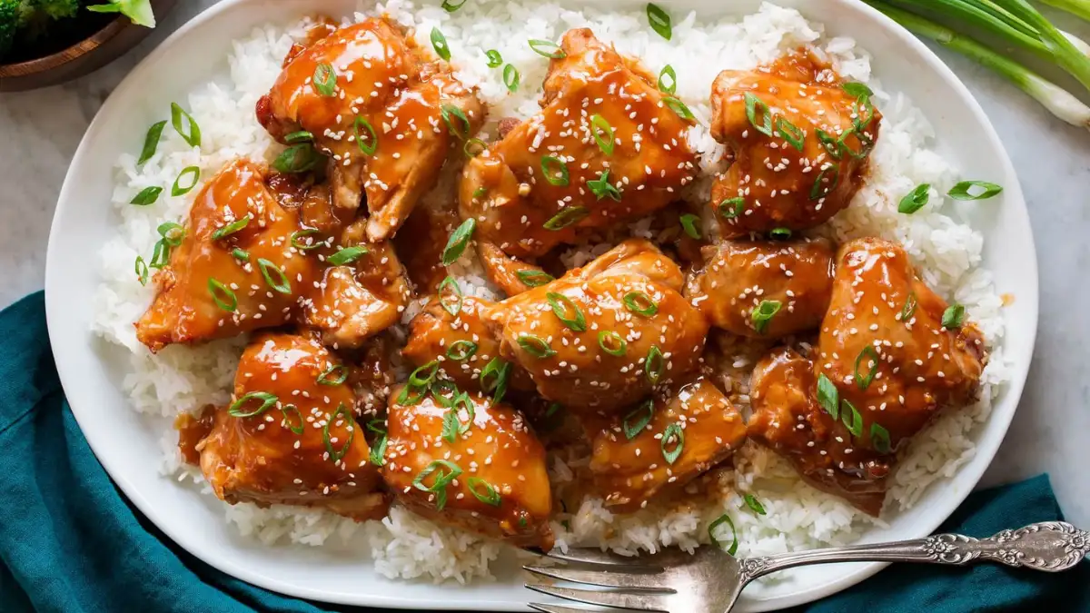 Slow Cooker Chicken Thighs