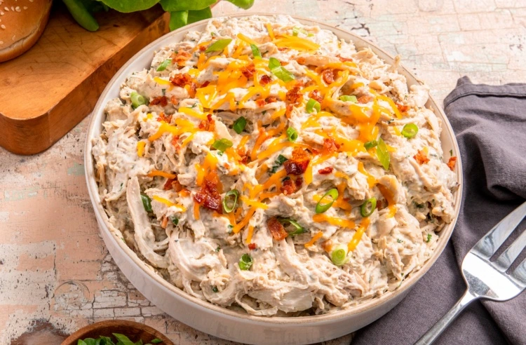 Slow Cooker Crack Chicken