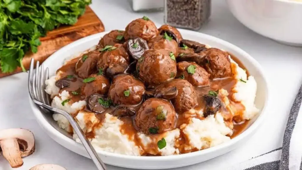 Slow Cooker Salisbury Steak