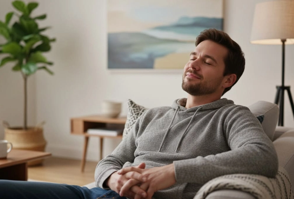 Slow Your Breathing for Five Minutes