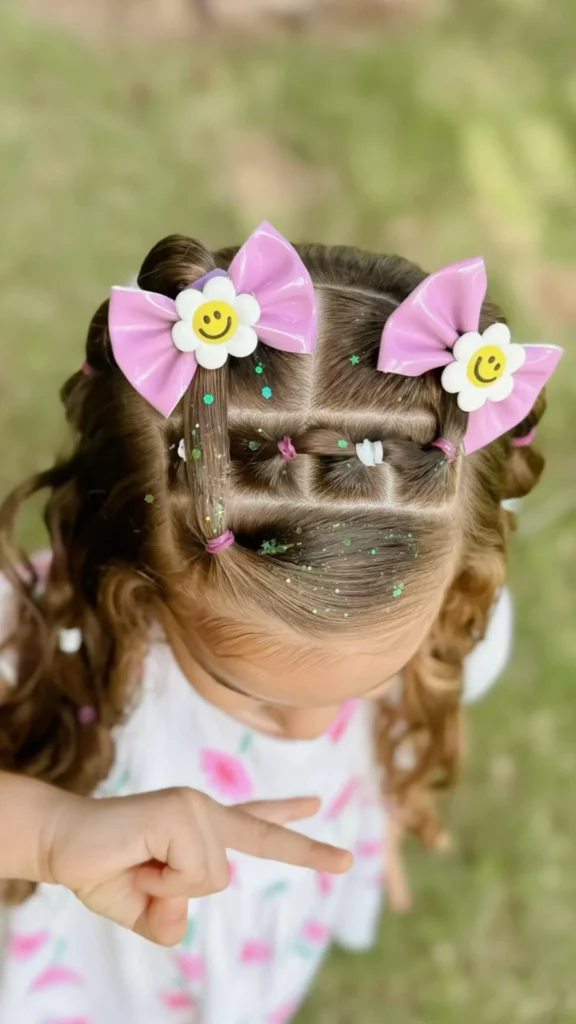 Smiley Flower Garden Style