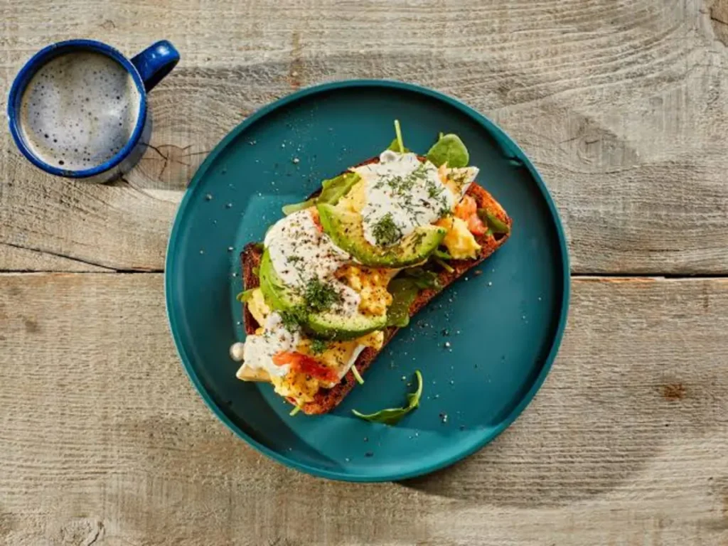 Smoked Salmon and Dill Egg Bake