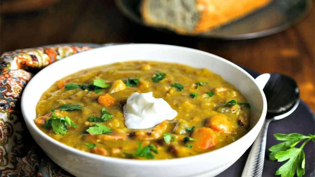Smoky Split Pea Soup