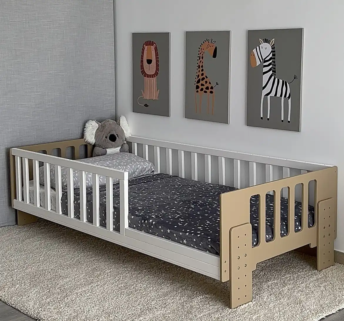 Safari-Themed Toddler Room