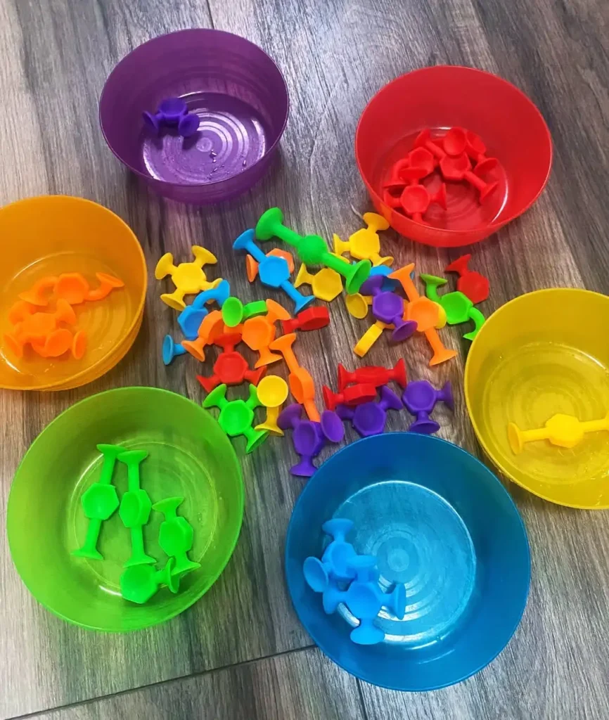 Rainbow Bowl Sorting