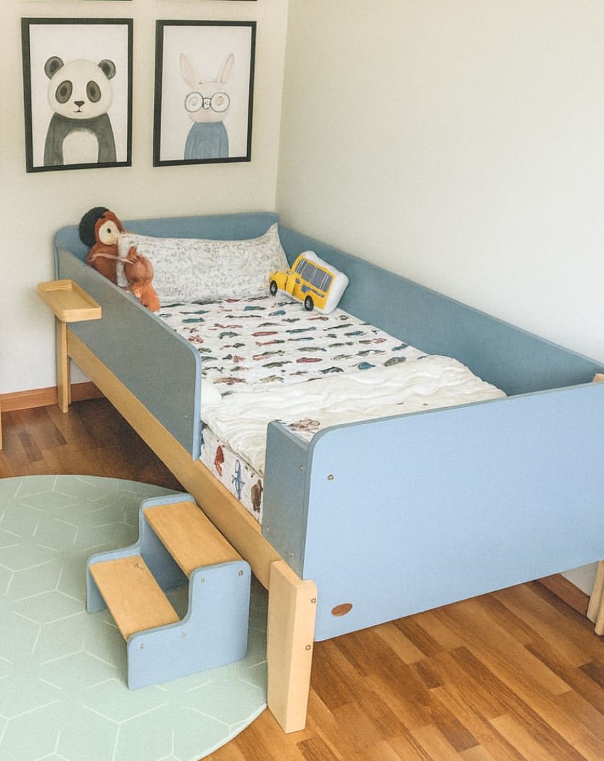 Scandinavian-Inspired Toddler Bed
