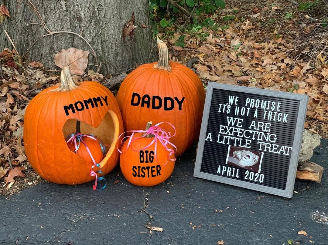 Big Sister Pumpkin Announcement