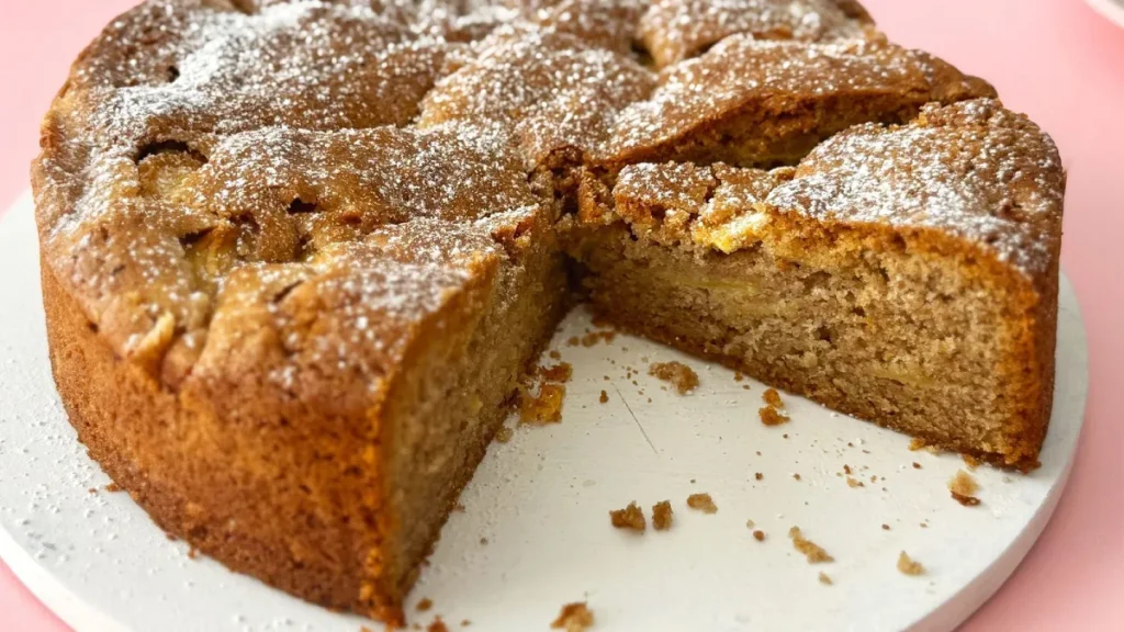 Sourdough Discard Apple Cake