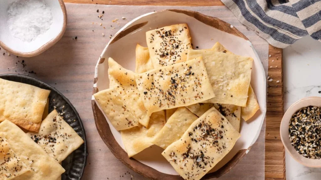 Sourdough Discard Cheese Crackers