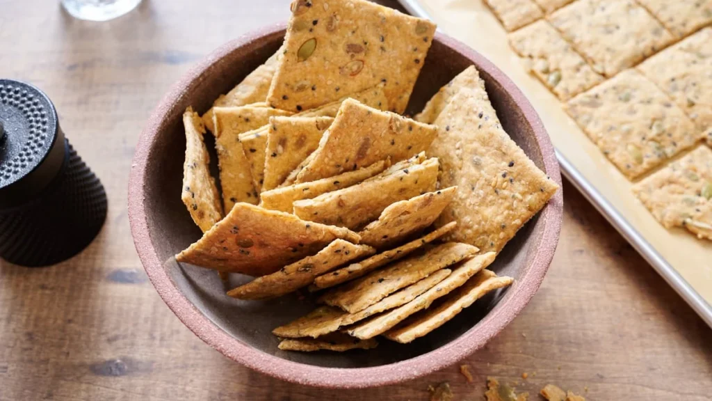 Sourdough Discard Crackers