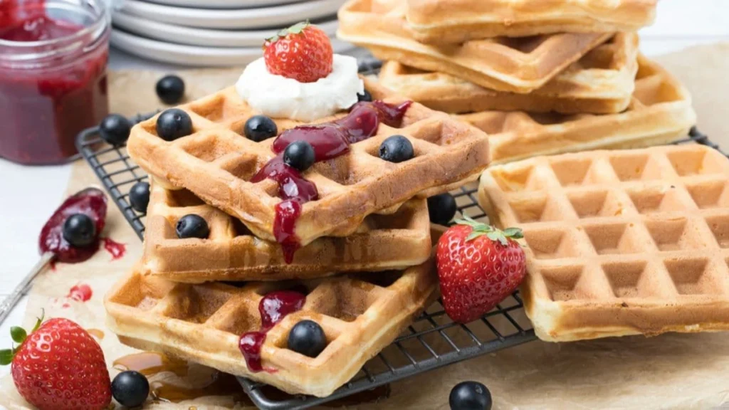 Sourdough Discard Waffles