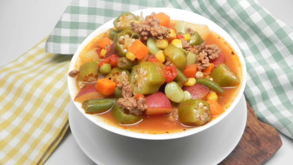 Southern Okra Bean Stew