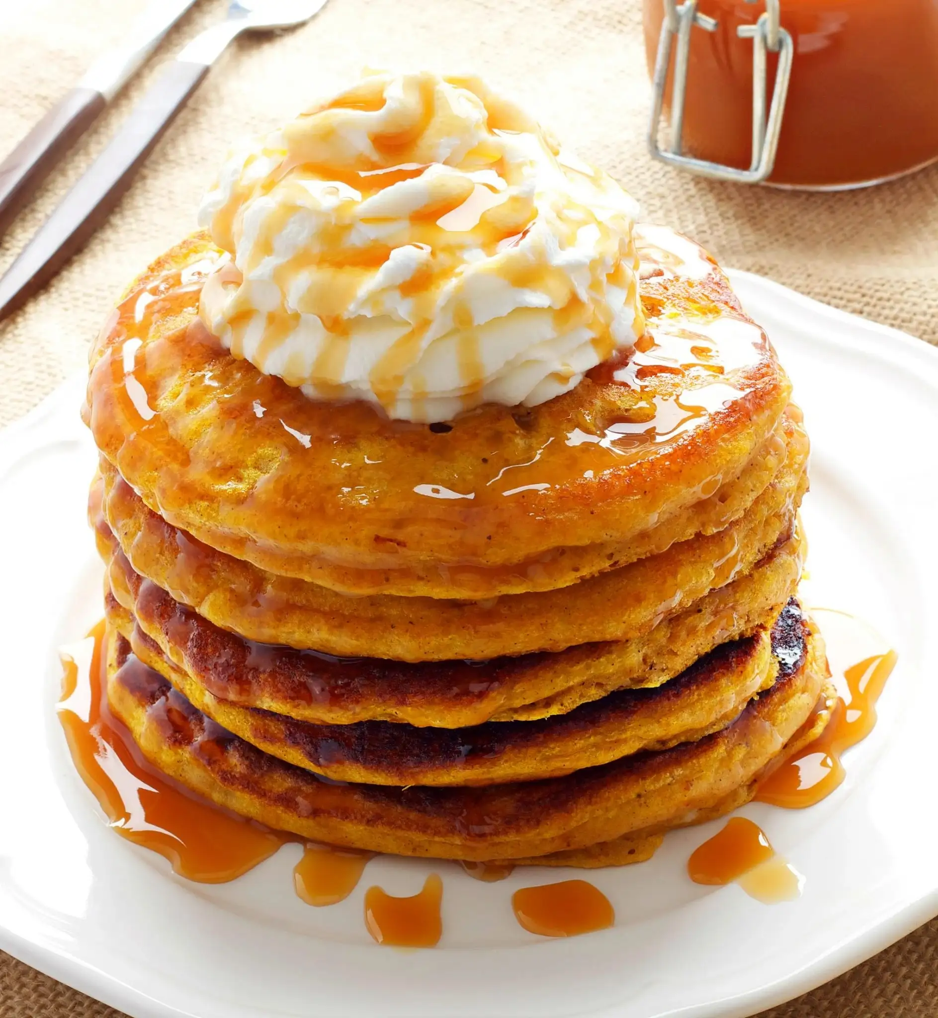 Spiced Pumpkin Pancakes