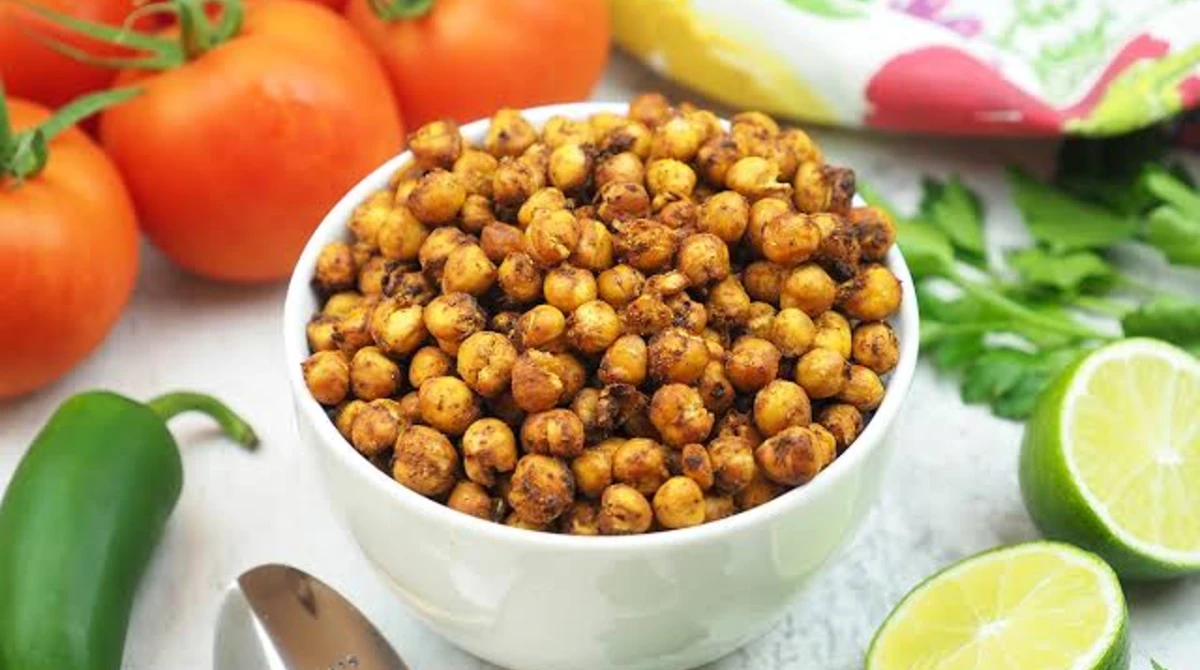 Spicy Roasted Chickpeas