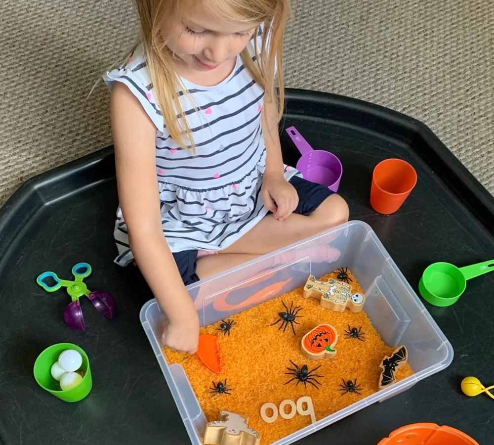 Spider Sensory Bin
