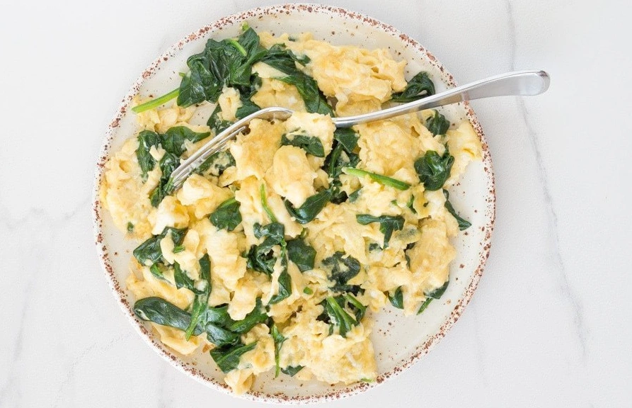 Spinach Eggs