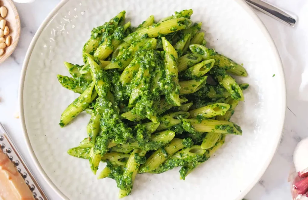 Spinach Pesto Pasta