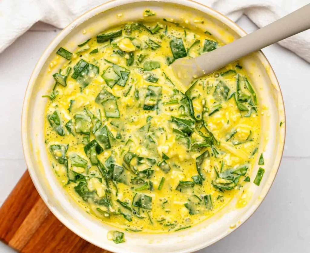 Spinach and Feta Egg Casserole