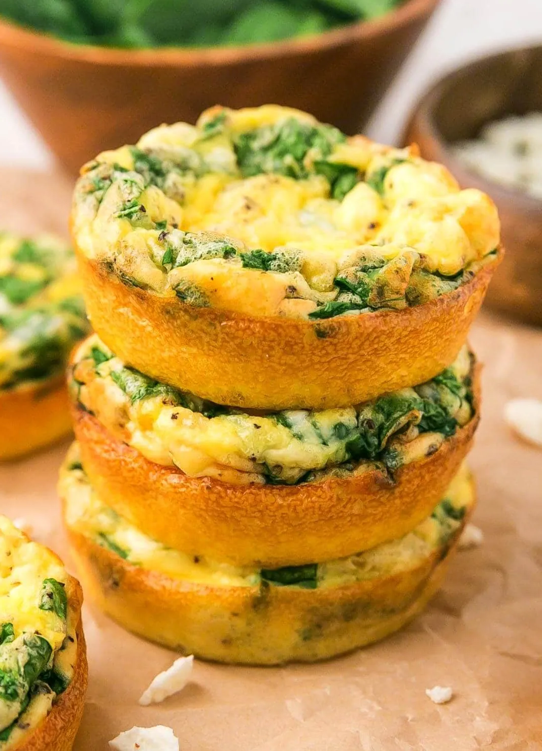 Spinach and Feta Egg Muffins