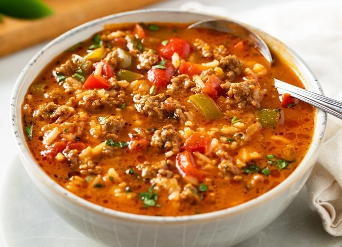 Stuffed Pepper Soup
