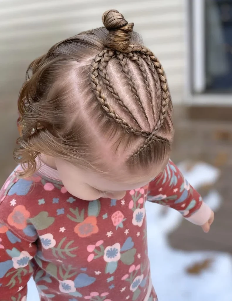 Sunburst Braid Bun