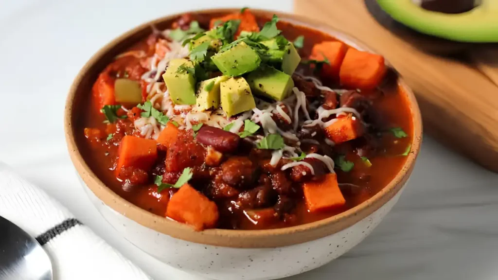 Sweet Potato Black Bean Chili