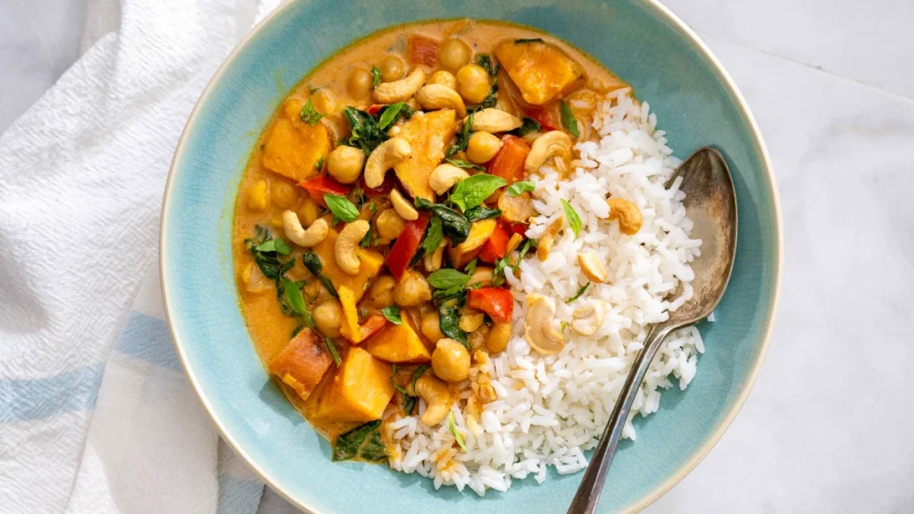 Sweet Potato Chickpea Curry