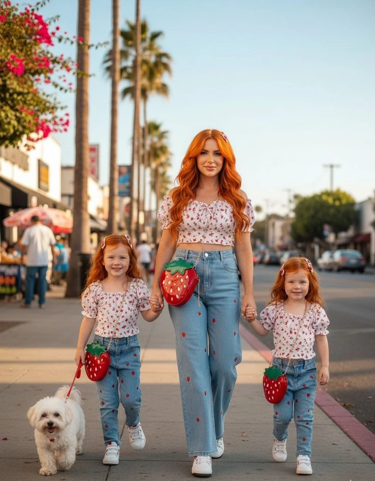 Sweet Strawberry Denim