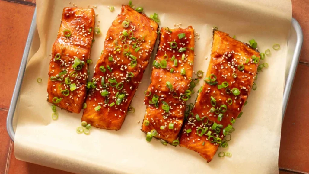 Sweet and Spicy Salmon