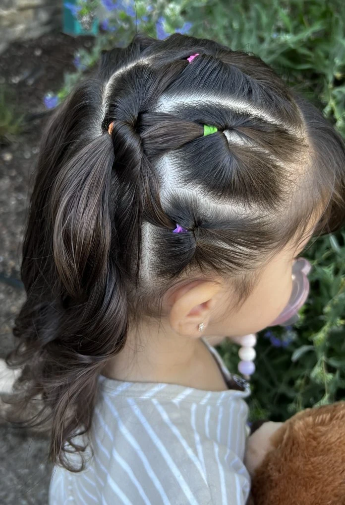 Swirled Side Ponytail