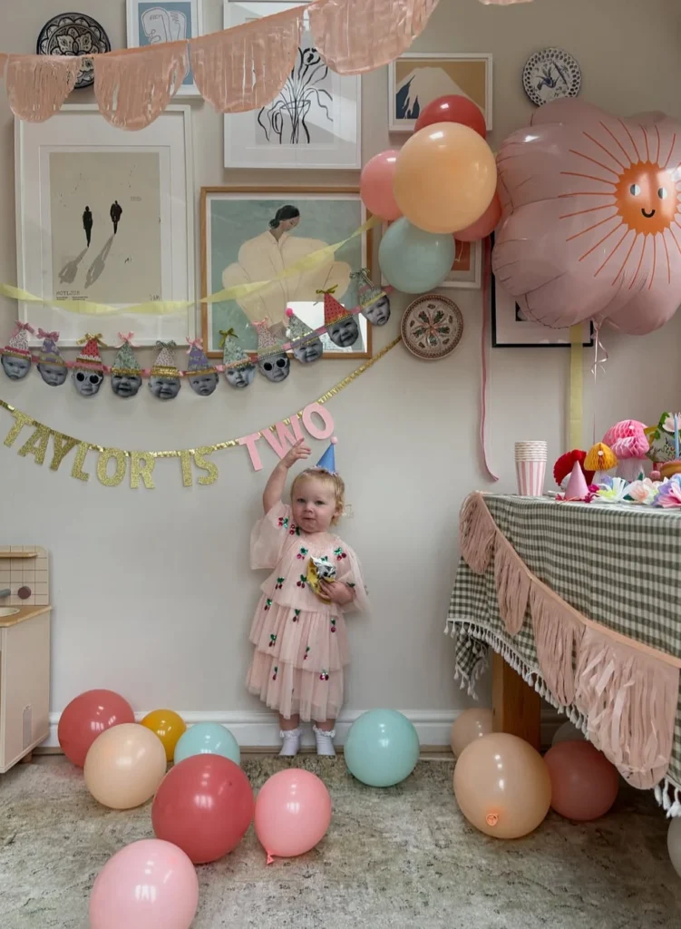 Taylor's Artistic Second Birthday