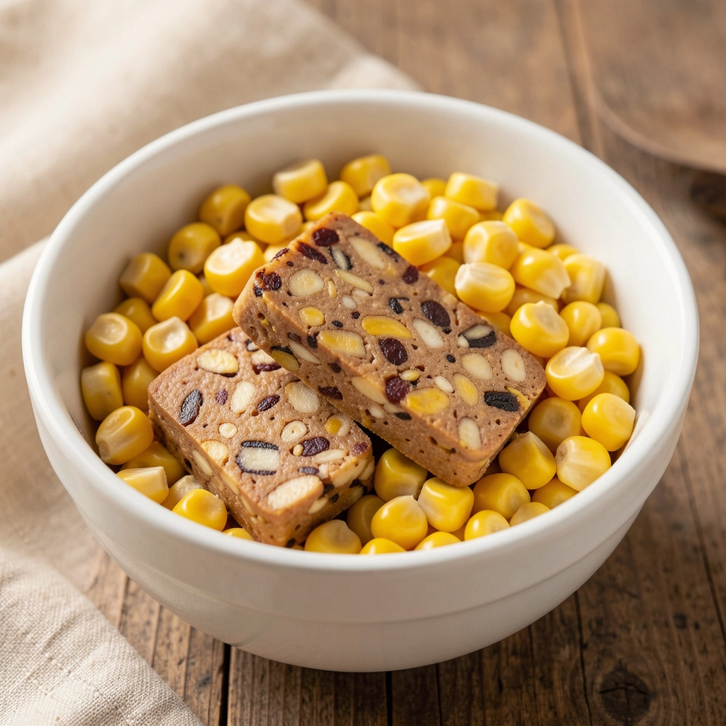 Tempeh and Sweet Corn