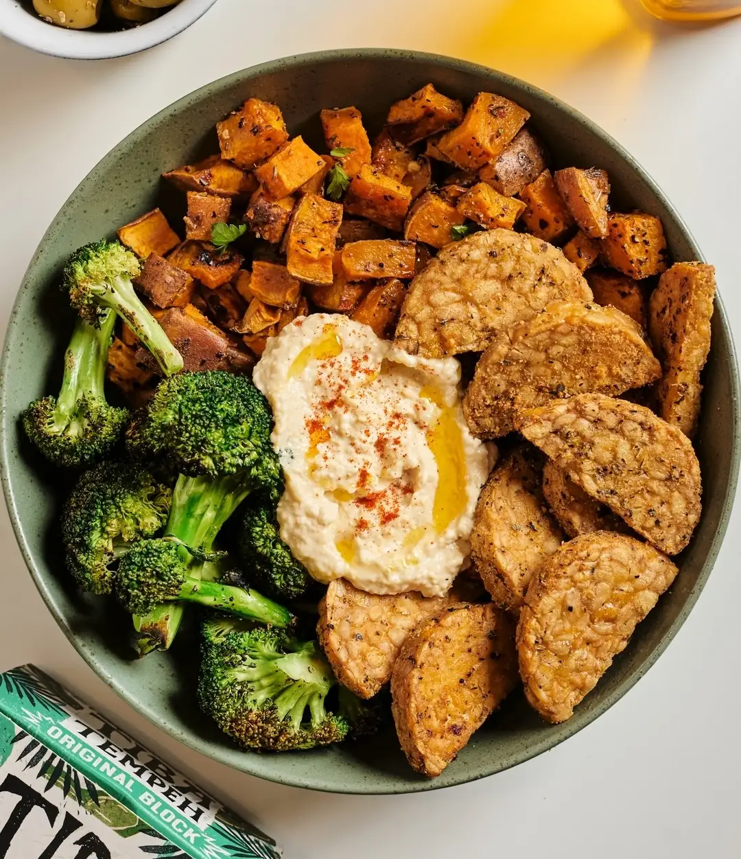Tempeh and Sweet Potato Bowl