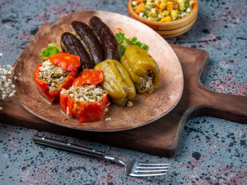 Teriyaki Turkey Stuffed Peppers