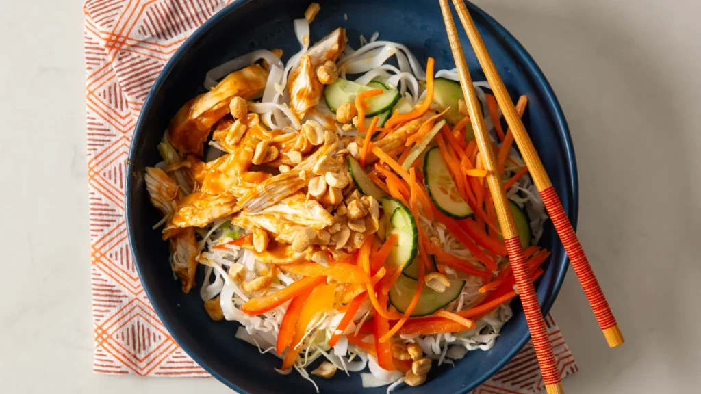 Thai Peanut Chicken and Vegetables
