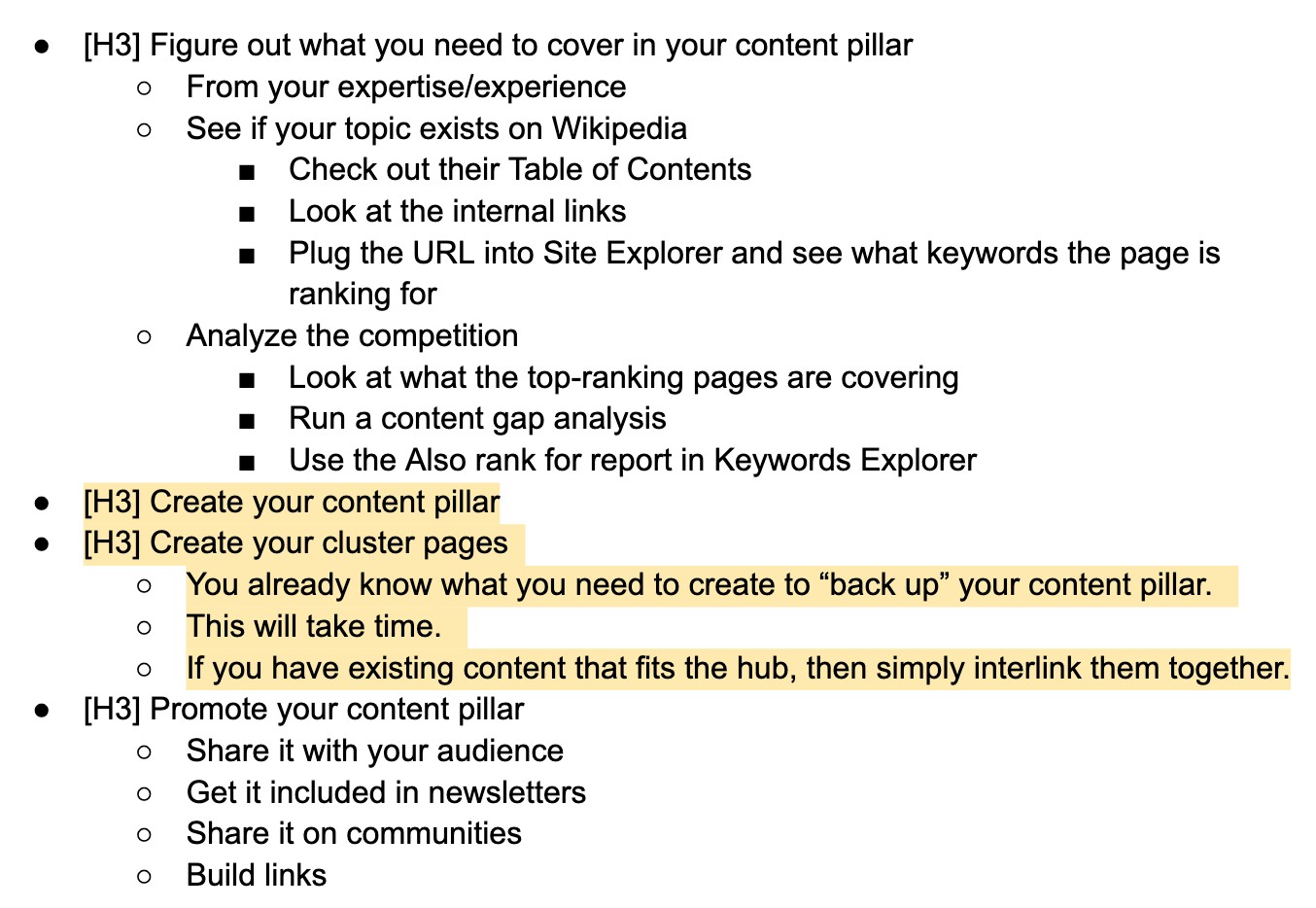 The 'Blog Post Outline'