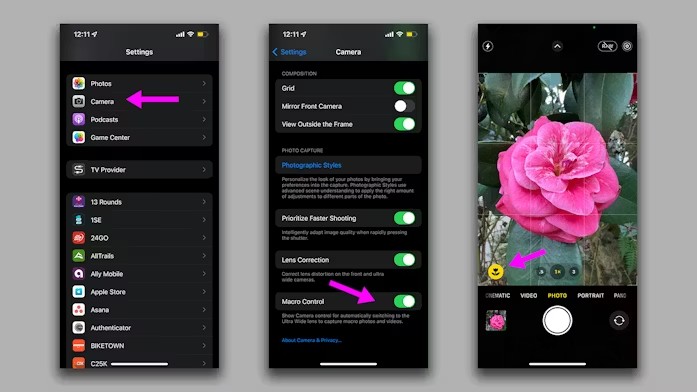 The Macro Control Toggle (The Yellow Flower)