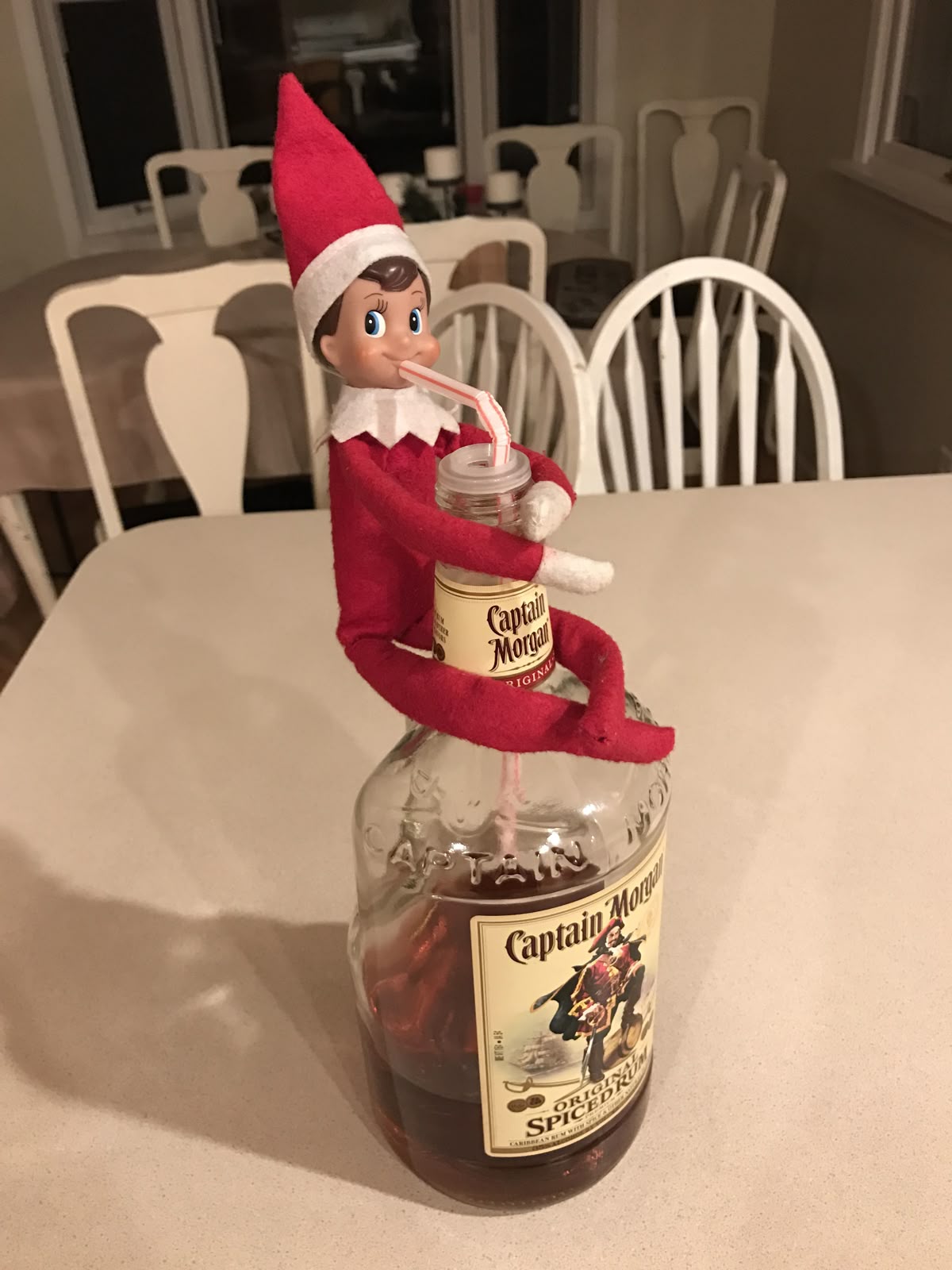 The Mischievous Rum Sipper