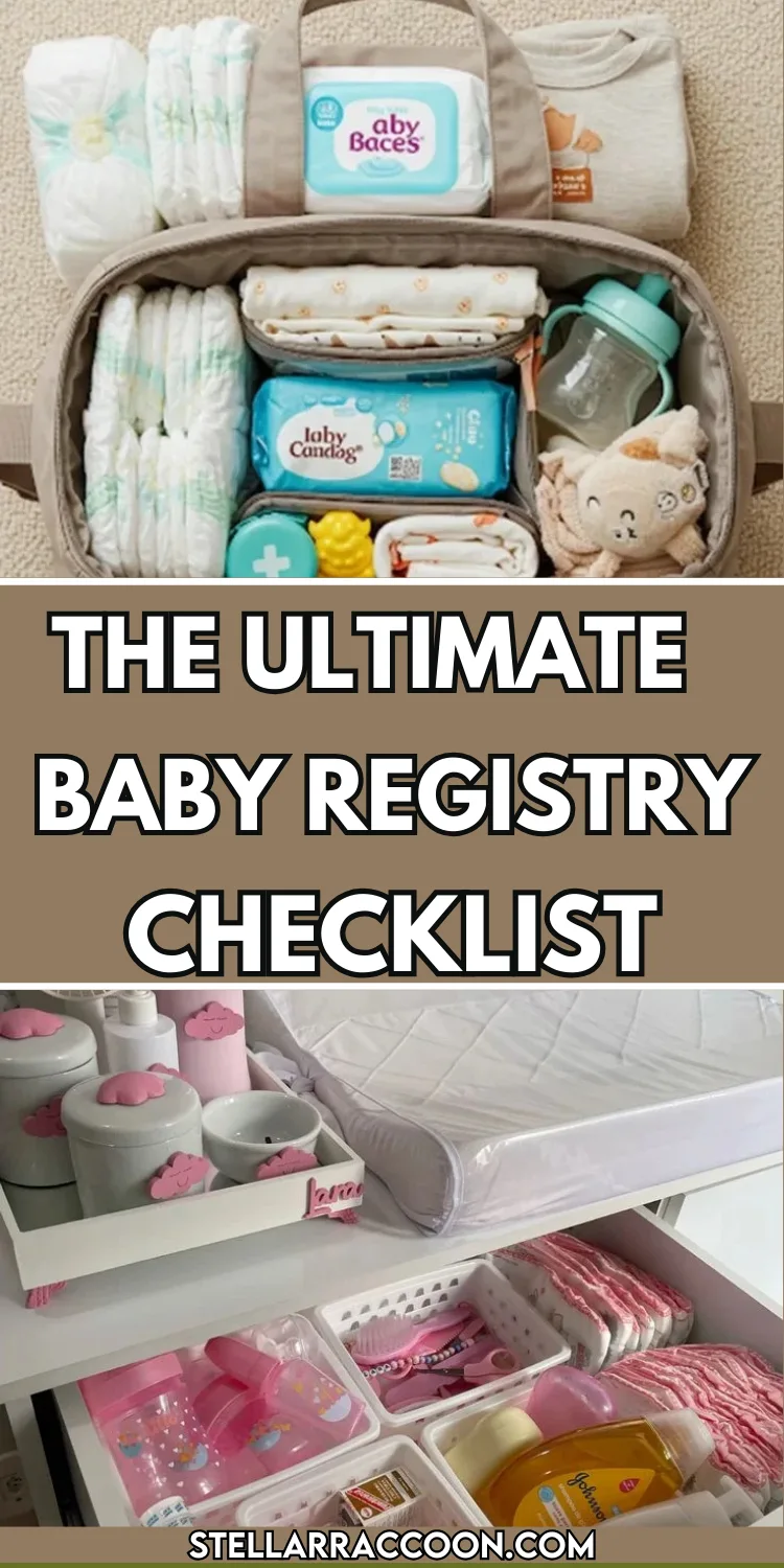 The Ultimate Baby Registry Checklist(First Time Mom)