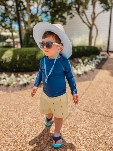 Toddler Boy Beach Ready