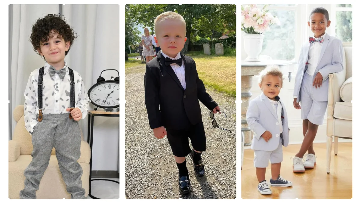 Toddler Boy Summer Wedding Outfits