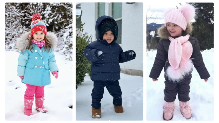 30 Amazing Toddler Snow Outfits That Stay Dry During Outdoor Play