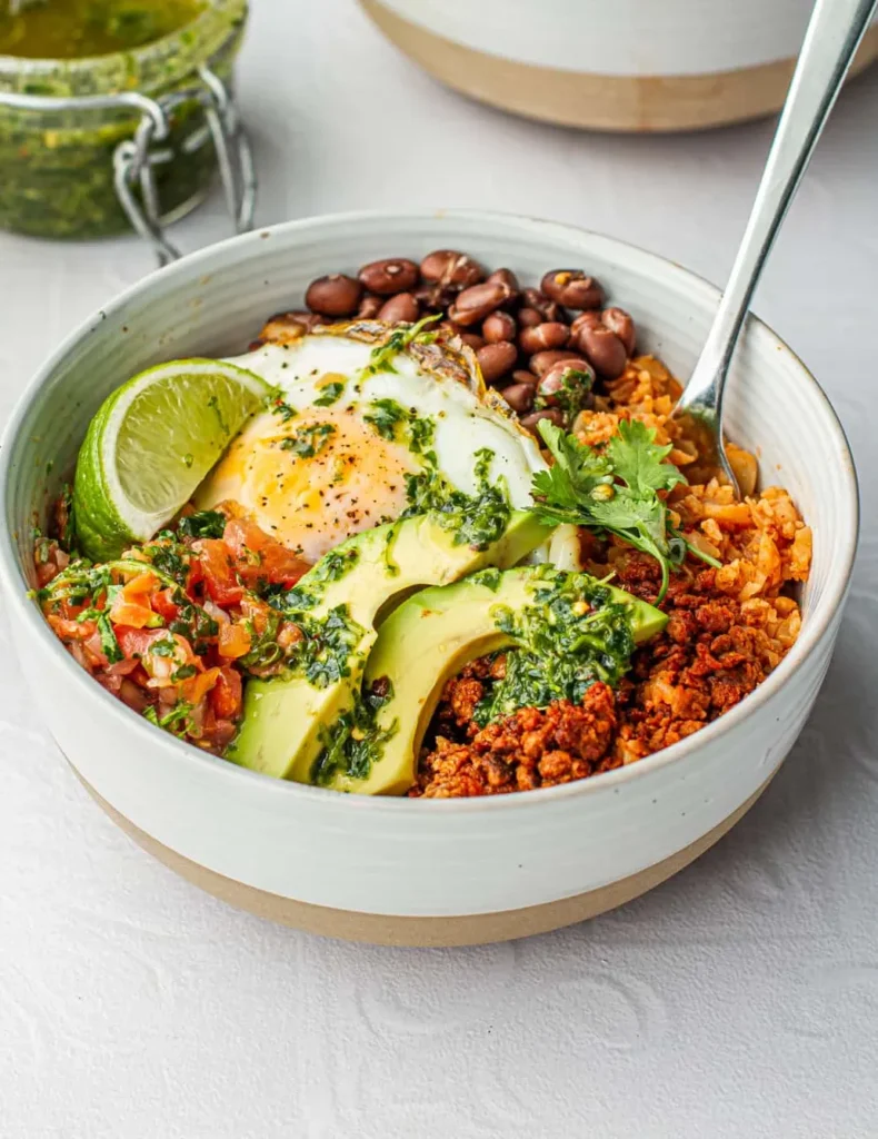 Tofu Breakfast Burrito Bowl