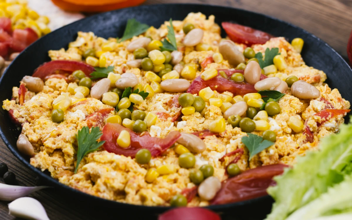 Tofu Scramble with Vegetables