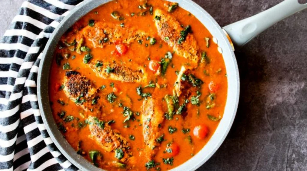 Tomato Basil  Skillet Chicken