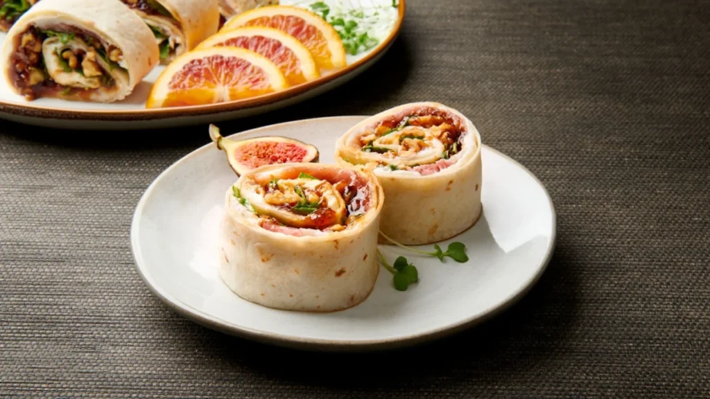Tortilla Pinwheels with Jam