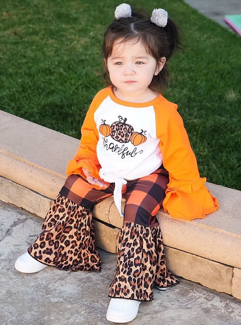 Trendy Toddler in Thankful Leopard Print Mix