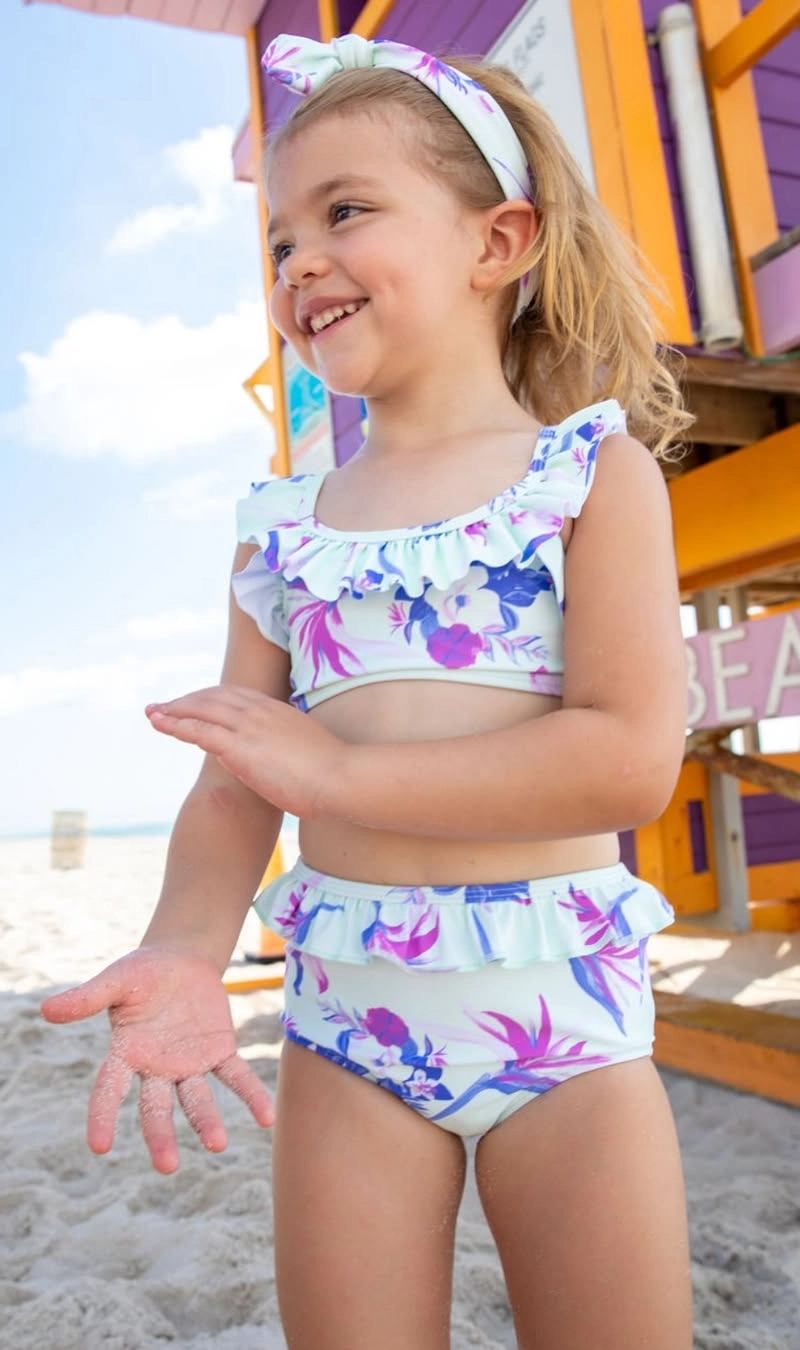 Tropical Floral Two-Piece