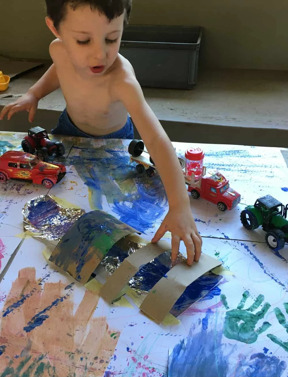 Truck Track Art Adventure