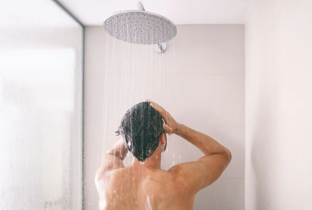 Try a Brief Cool Shower